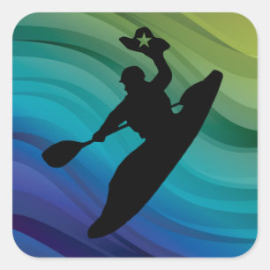 Sticker Carré Rodeo Kayak