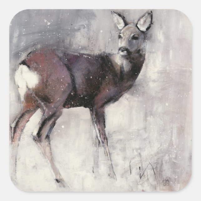 Sticker Carré Roe Doe 2000 (Devant)