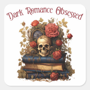 Sticker Carré Romance Sombre Obsédante