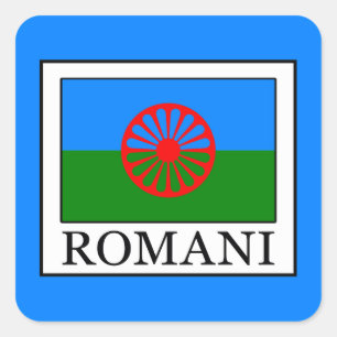 Sticker Carré Romani