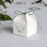 Sticker Carré Romantic Sage Floral Wreath w/Lovebirds Wedding<br><div class="desc">This classic design captures all the elegance and romance of 18th century France, and features an etched sage green floral wreath encircling a pair of nesting lovebirds. It is complemented by a subtle sage toile pattern featuring a classic landscape. Customize the opacity level of the graphics in the design editor,...</div>