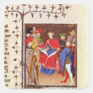 Sticker Carré Rosane répond aux envoyés du peuple