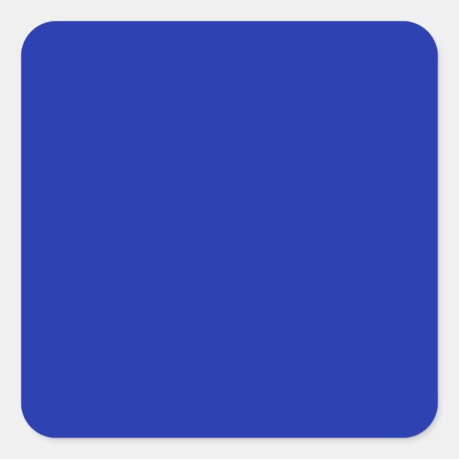 Sticker Carré Royal Blue (Devant)