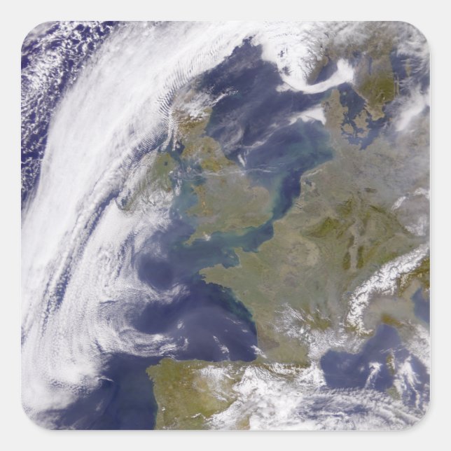 Sticker Carré Royaume-Uni (Devant)