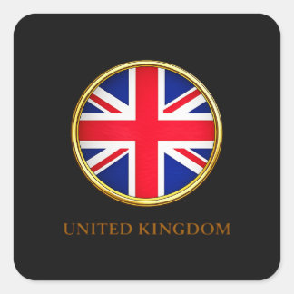 Sticker Carré Royaume-Uni - Drapeau britannique