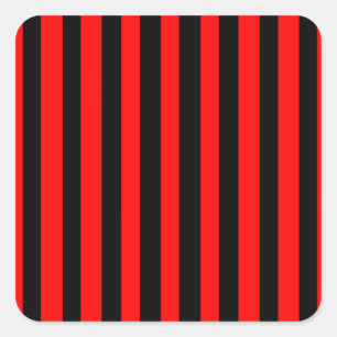 Sticker Carré Ruby Black