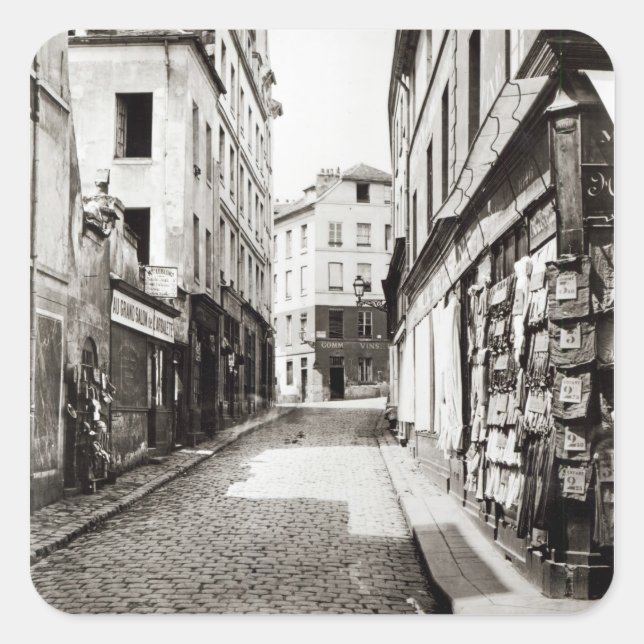 Sticker Carré Rue de l'Arbalete (Devant)