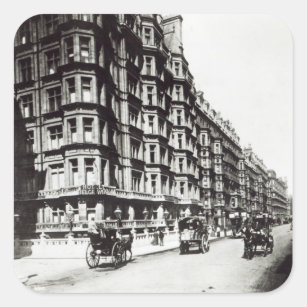 Sticker Carré Rue de Victoria, Londres c.1900
