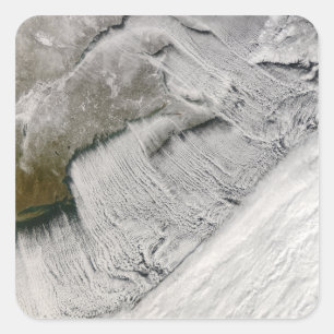 Sticker Carré Rues de nuage outre de la Nouvelle Angleterre et