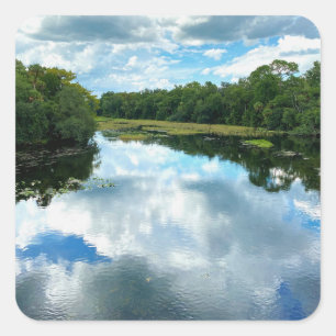 Sticker Carré Ruisseau Alexander Springs