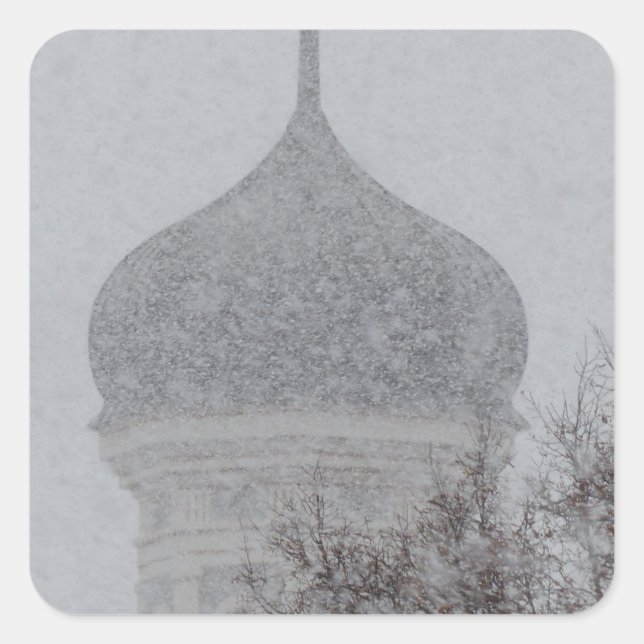 Sticker Carré Russe Blizzard (Devant)