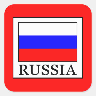 Sticker Carré Russie
