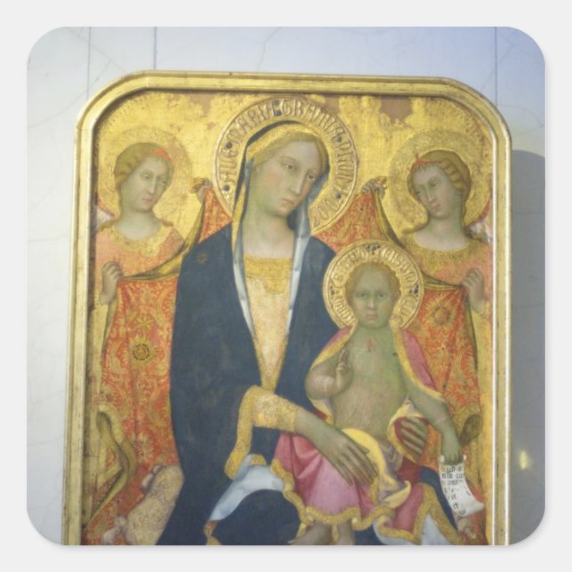 Sticker Carré Russie, Saint-Pétersbourg, Palais d'Hiver, Les 5 (Devant)