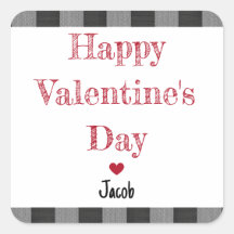 Sac de traitement de la Saint-Valentin pour l'écol
