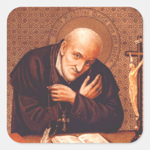 Sticker Carré Saint Alphonse de Liguori