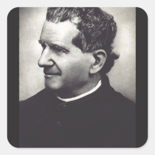 Sticker Carré Saint Jean Bosco Père et Maître de la Jeunesse