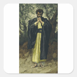 Sticker Carré Saint Matthieu par James Tissot