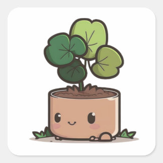 Sticker Carré Saint Patrick's Day