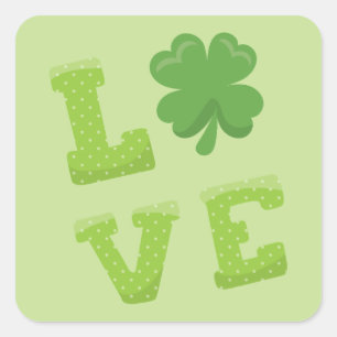 Sticker Carré Saint Patrick's Day