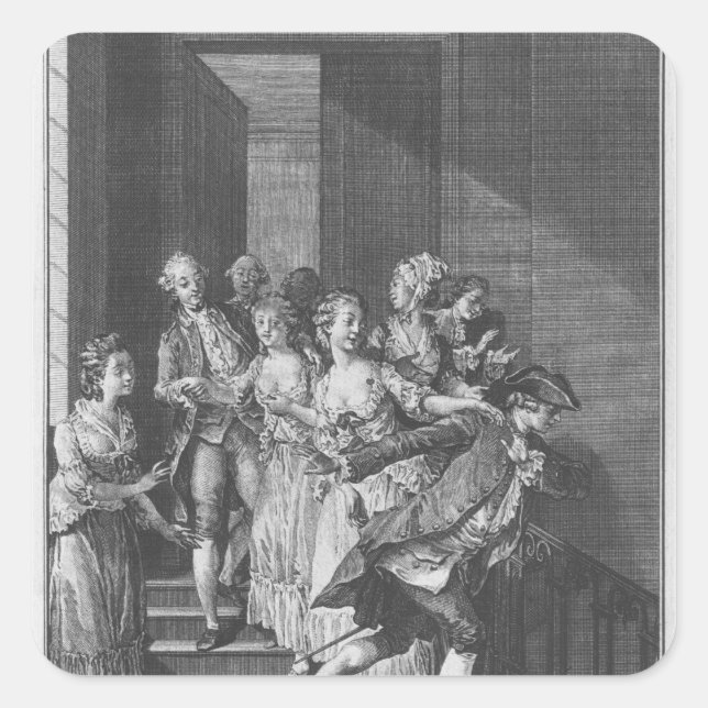 Sticker Carré Saint-Preux, volume I (Devant)