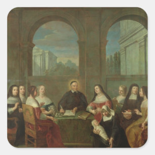 Sticker Carré Saint Vincent de Paul et les Soeurs de la Charité