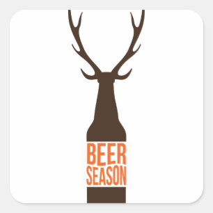 Sticker Carré Saison de la bière