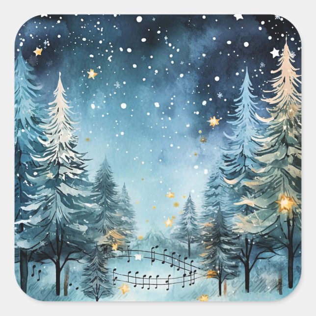 Sticker Carré Saison des rêves (Devant)