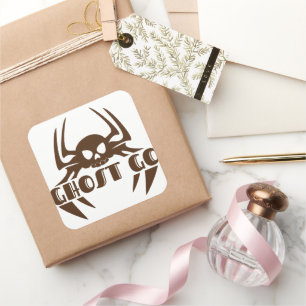 Sticker Carré Saison Éffrayante de Ghost Go