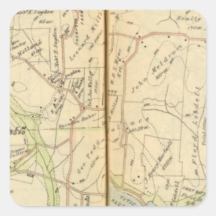 Sticker Carré Salem, New York