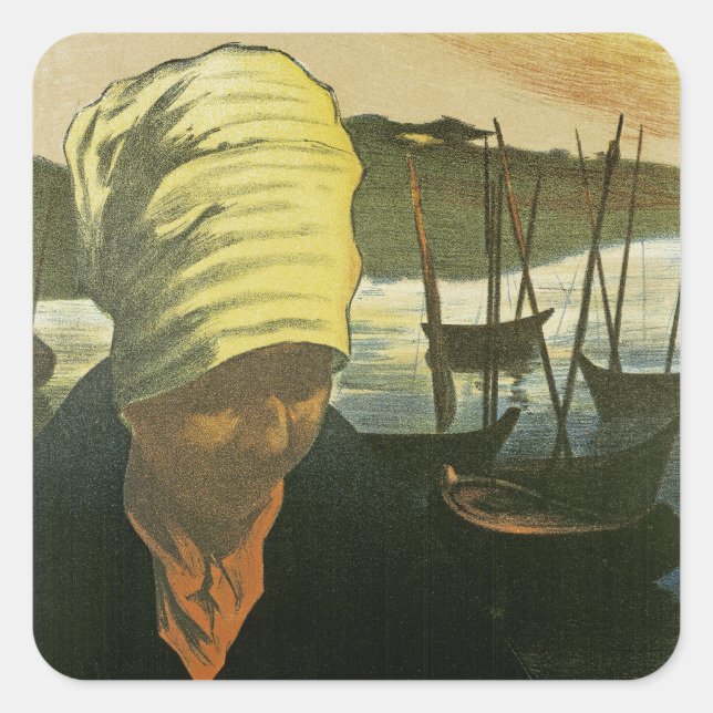 Sticker Carré Salon Des Cents ~ Etudes de F. Gottlob (Devant)