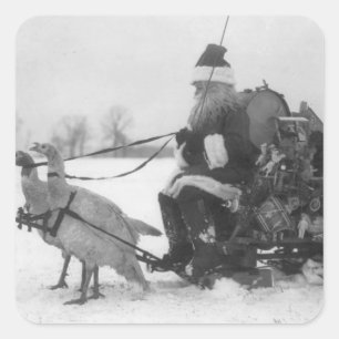 Sticker Carré Salope de Santa and His