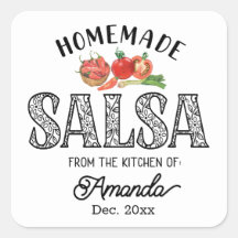 Salsa fait maison dans la cuisine de Nom Couvercle