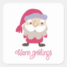Salutations chaleureuses Père Noël