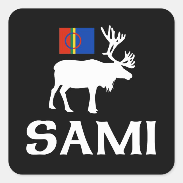 Sticker Carré Sami, le peuple de Huit Saisons (Devant)