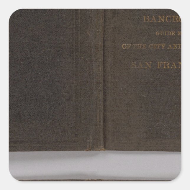 Sticker Carré San Francisco 4 (Devant)