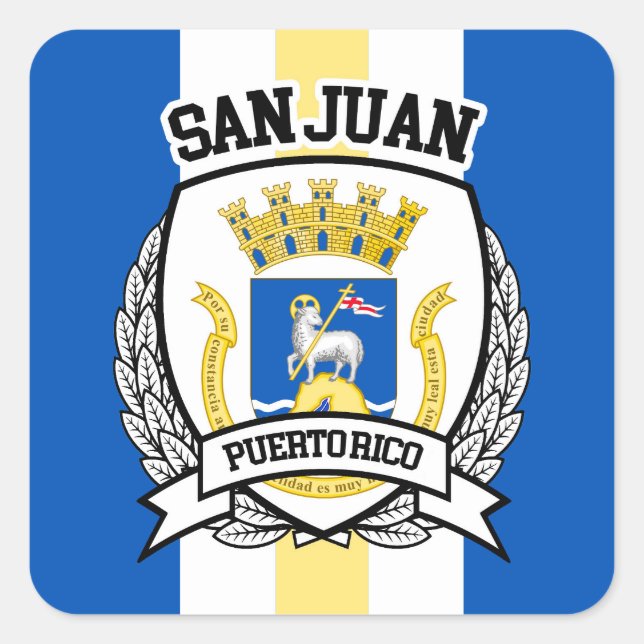 Sticker Carré San Juan (Devant)
