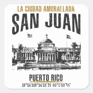 Sticker Carré San Juan
