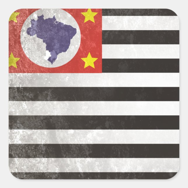 Sticker Carré Sao Paulo (Devant)