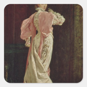 Sticker Carré Sarah Bernhardt