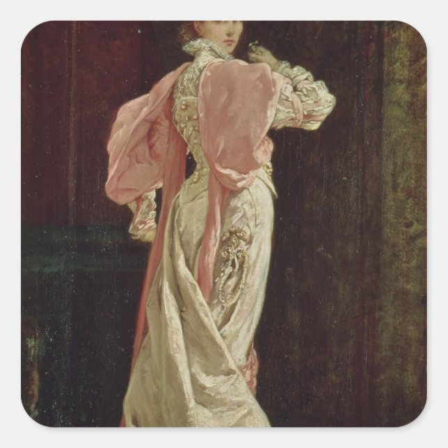 Sticker Carré Sarah Bernhardt (Devant)