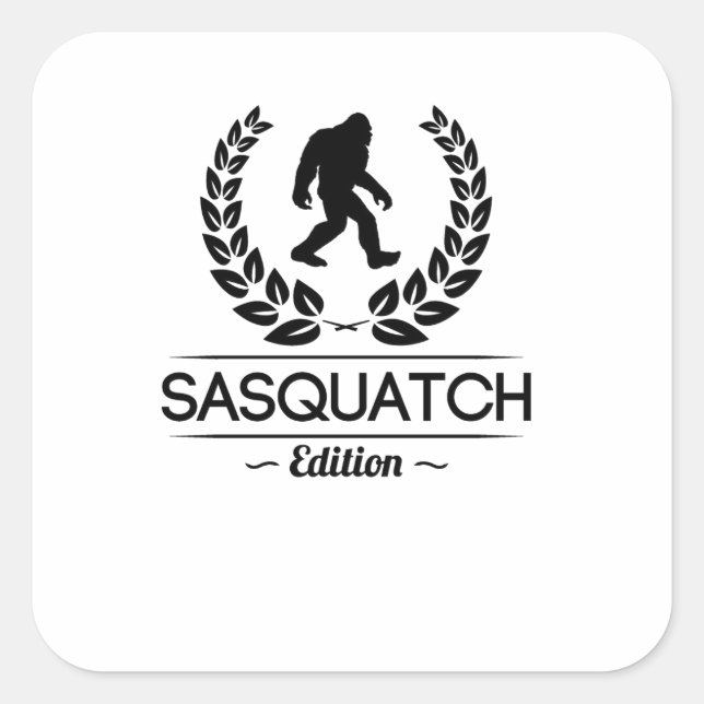 Sticker Carré Sasquatch Edition (Devant)