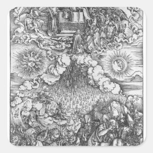 Sticker Carré Scène de l'Apocalypse