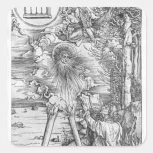 Sticker Carré Scène de l'apocalypse 2