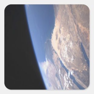 Sticker Carré Scène oblique élevée