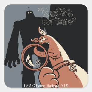 Sticker Carré Scooby-Doo "Romethin là "