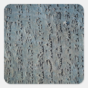 Sticker Carré Script Cuneiform
