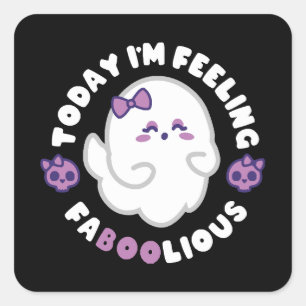 Sticker Carré Se sentir fabuleux