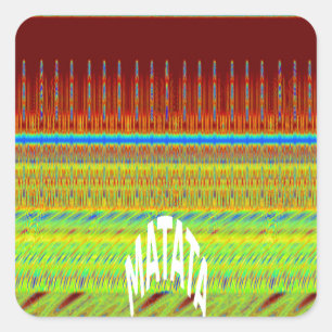 Sticker Carré Seamless Have a Nice