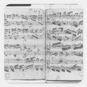 Sticker Carré Sei Gegrusset Iesu Gutig