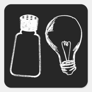 Sticker Carré Sel & Lumière Be Ye Salt Bible Versets Matthieu 51